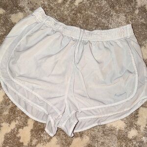 Nike Light Gray Running Shorts